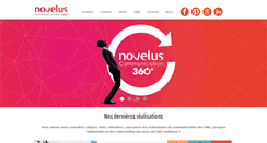 Desktop Screenshot of novelus.fr