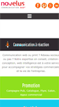 Mobile Screenshot of novelus.fr